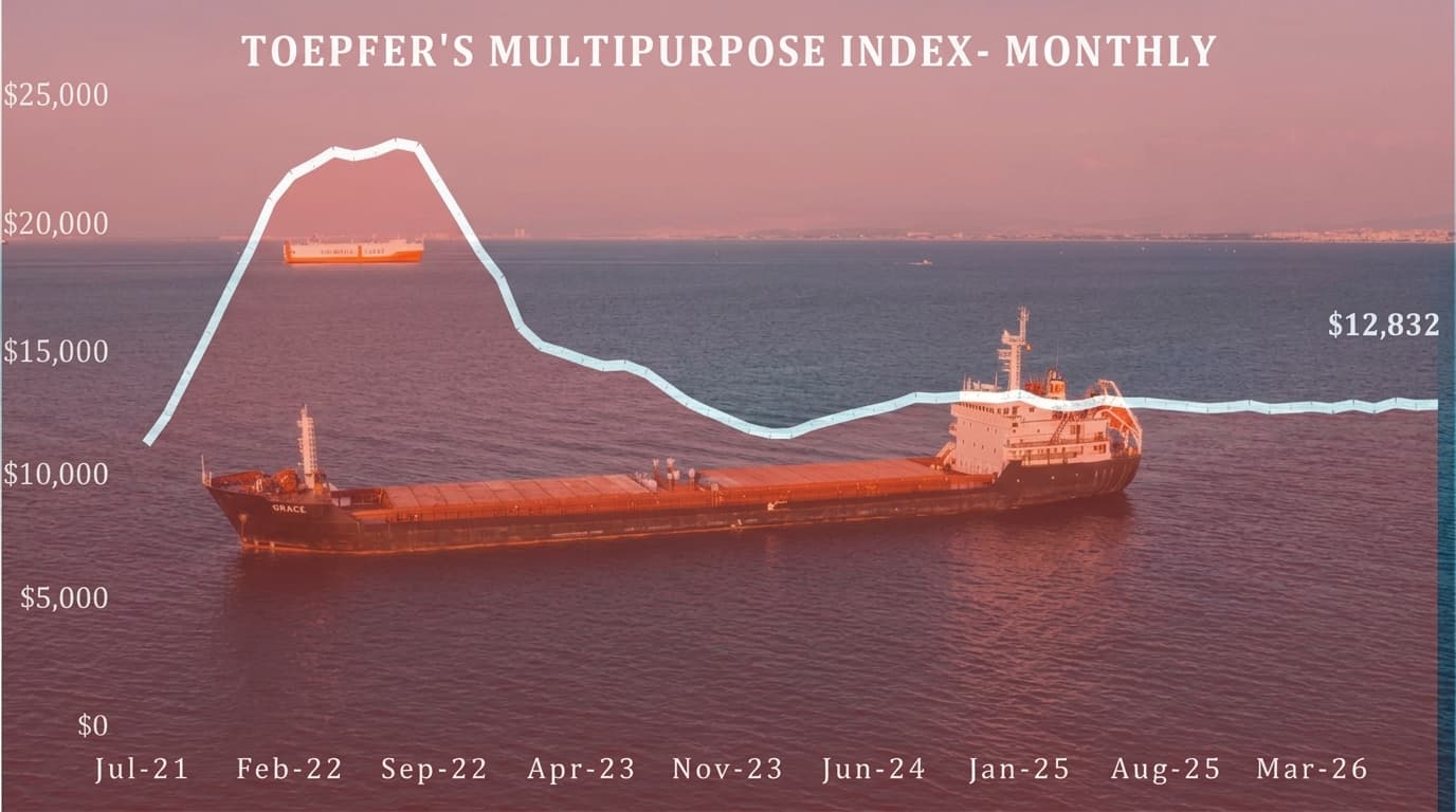 Multipurpose Vessel Capacity Tightens Amid Panama Canal Restrictions and Longer Voyages