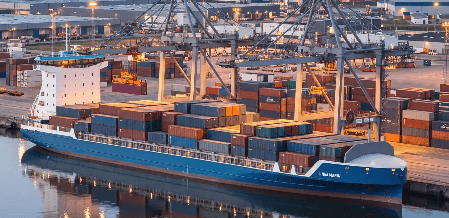 Damen Introduces 1,100 TEU Feeder Vessel with Methanol and Battery Readiness