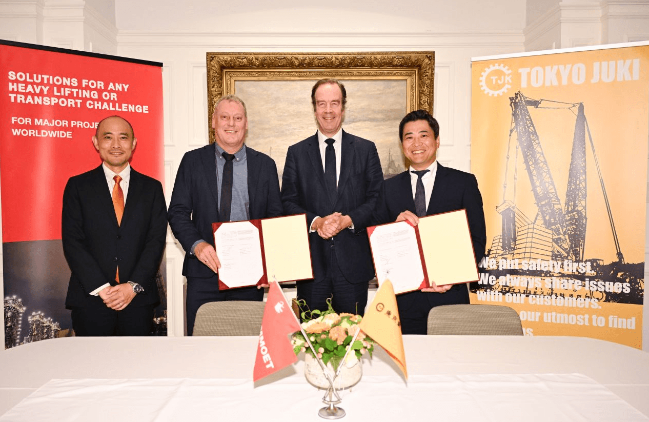 Mammoet and TokyoJuki Partner for Ultra Heavy Lift Capacity in Japan