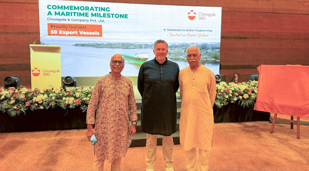 Chowgule Shipyard Delivers 50th Vessel to European Owners, ESL Shipping Receives MV Luxomar