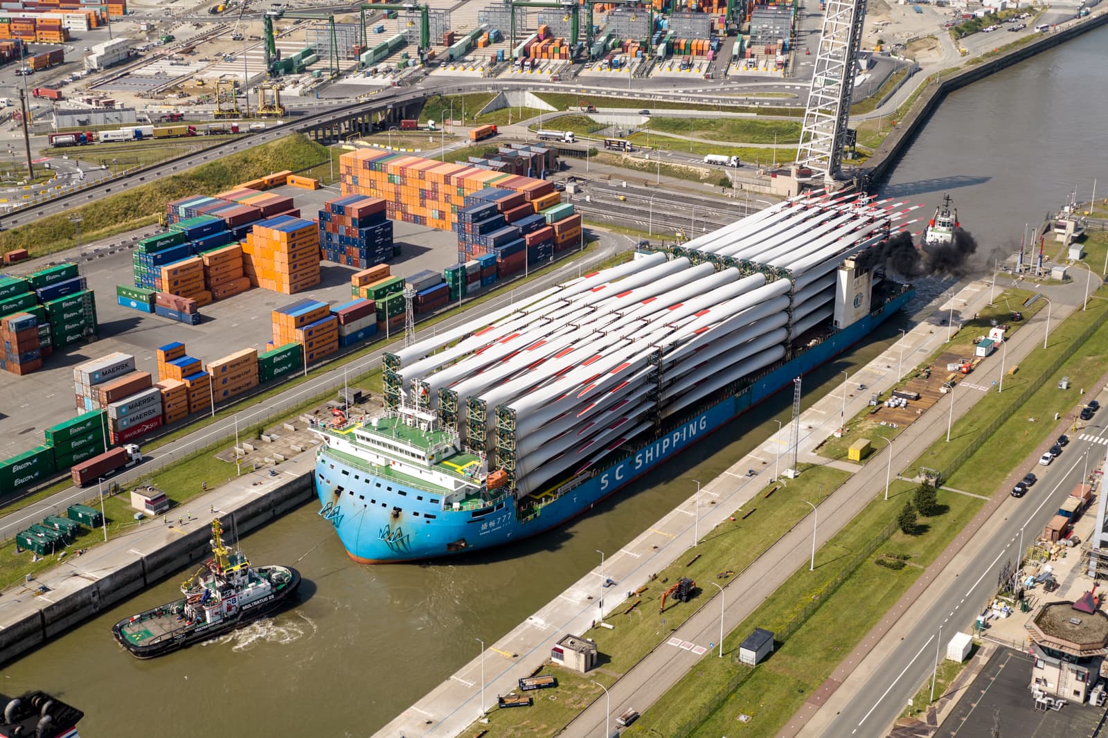 deugro Establishes New Wind Energy Logistics Hub in Port of Antwerp