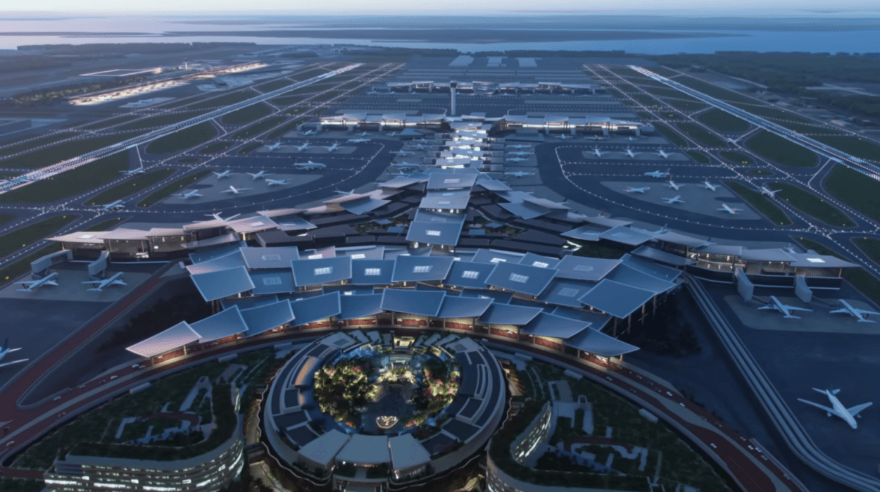 DENZAI Deploys 14 Crawler Cranes for Changi Airport Terminal 5 Construction