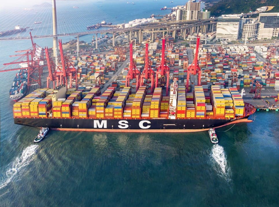 MSC Adjusts Emergency Fuel Surcharge for Red Sea and East Africa Routes