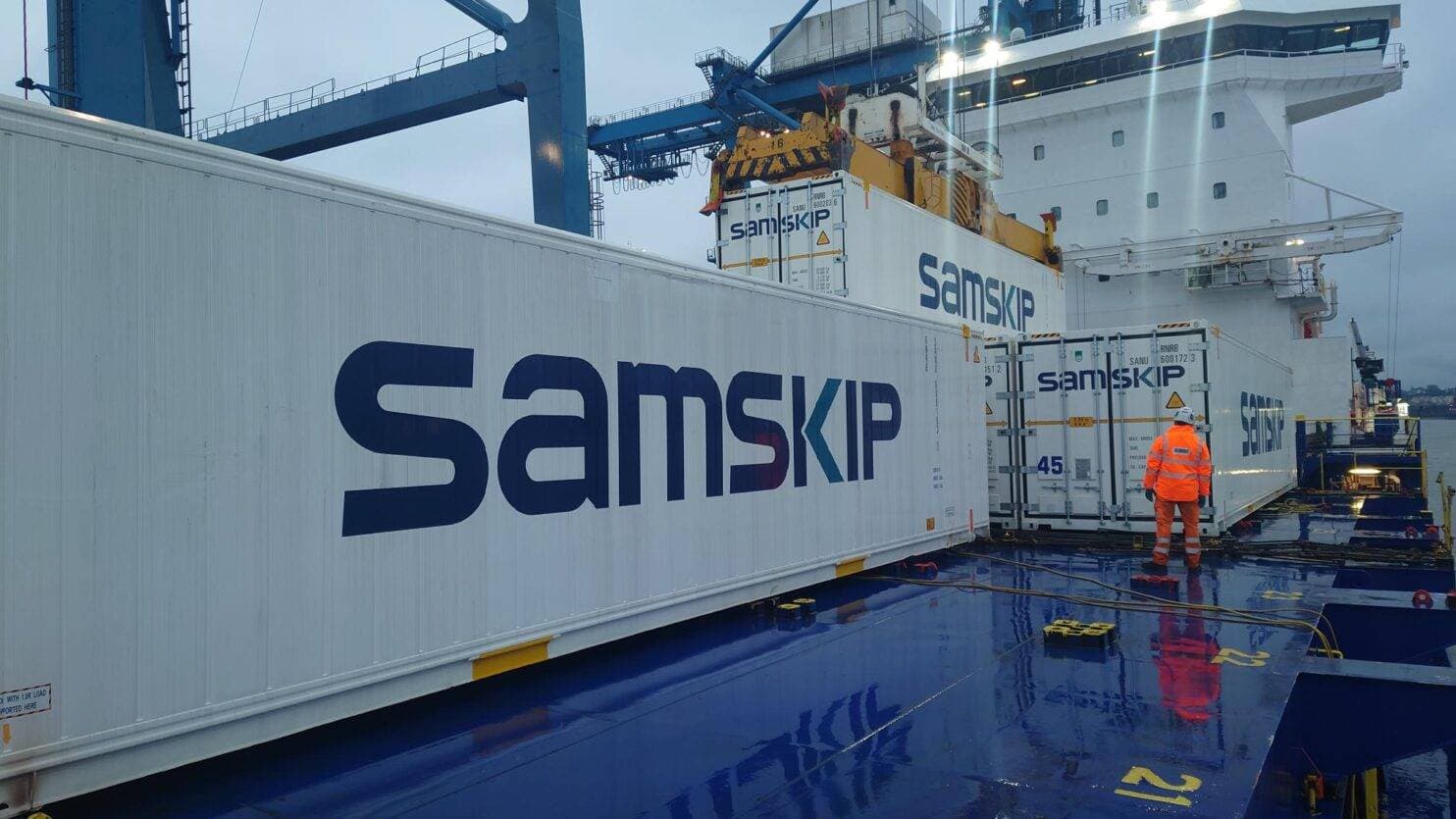Samskip Expands Blue Service with New Halmstad Port Call in Sweden