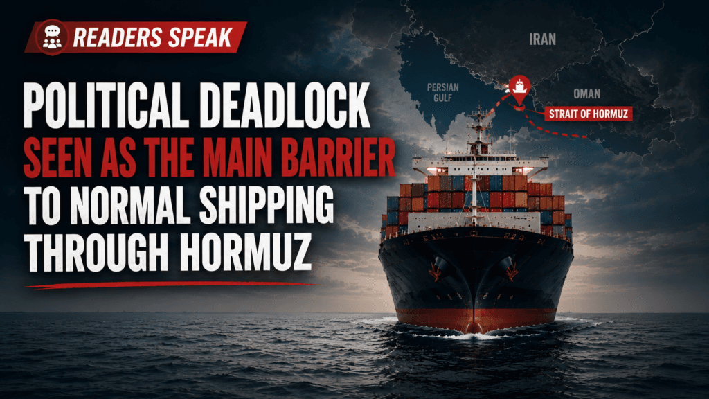 Political Deadlock Hinders Normal Shipping in Strait of Hormuz