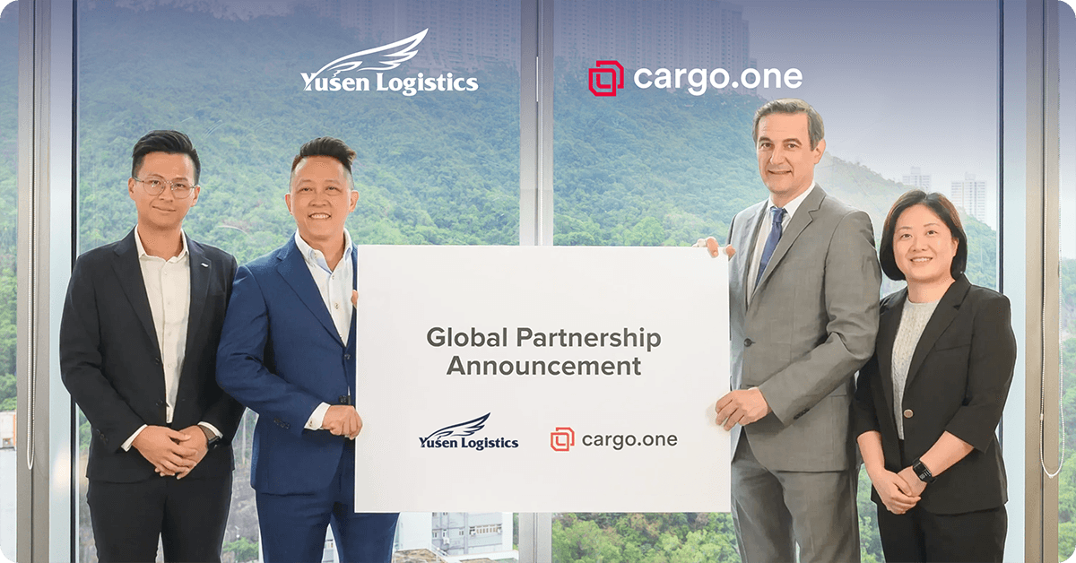 Yusen Logistics Adopts cargo.one AI Platform for Global Air Freight Operations