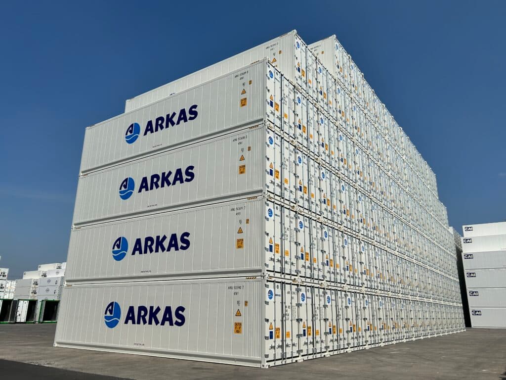 Arkas Line Expands Reefer Fleet with 500 New Temperature-Controlled Containers