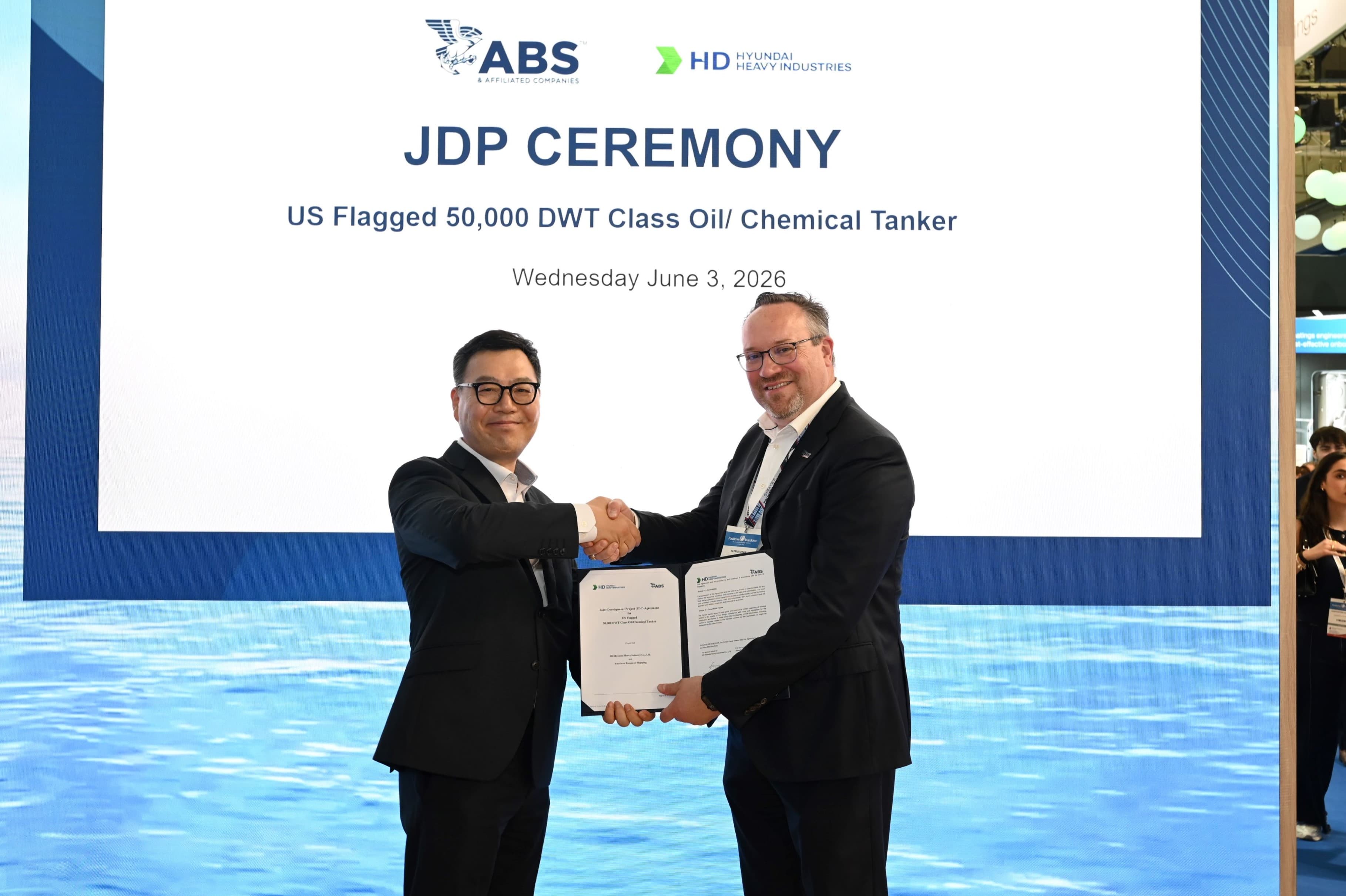 ABS and HD HHI Collaborate on U.S.-Flagged Tanker Design Project