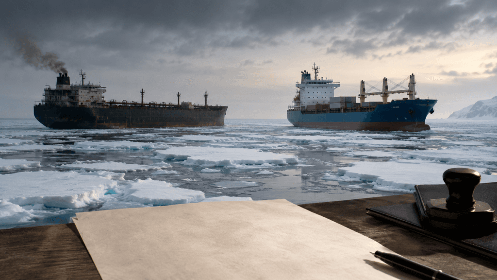 Tanker Orders, Arctic Route, and EU Sanctions Signal Global Shipping Shift