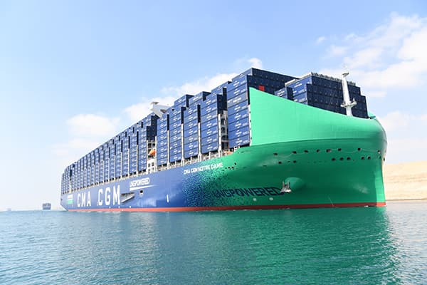 CMA CGM NOTRE DAME Completes Inaugural Suez Canal Transit