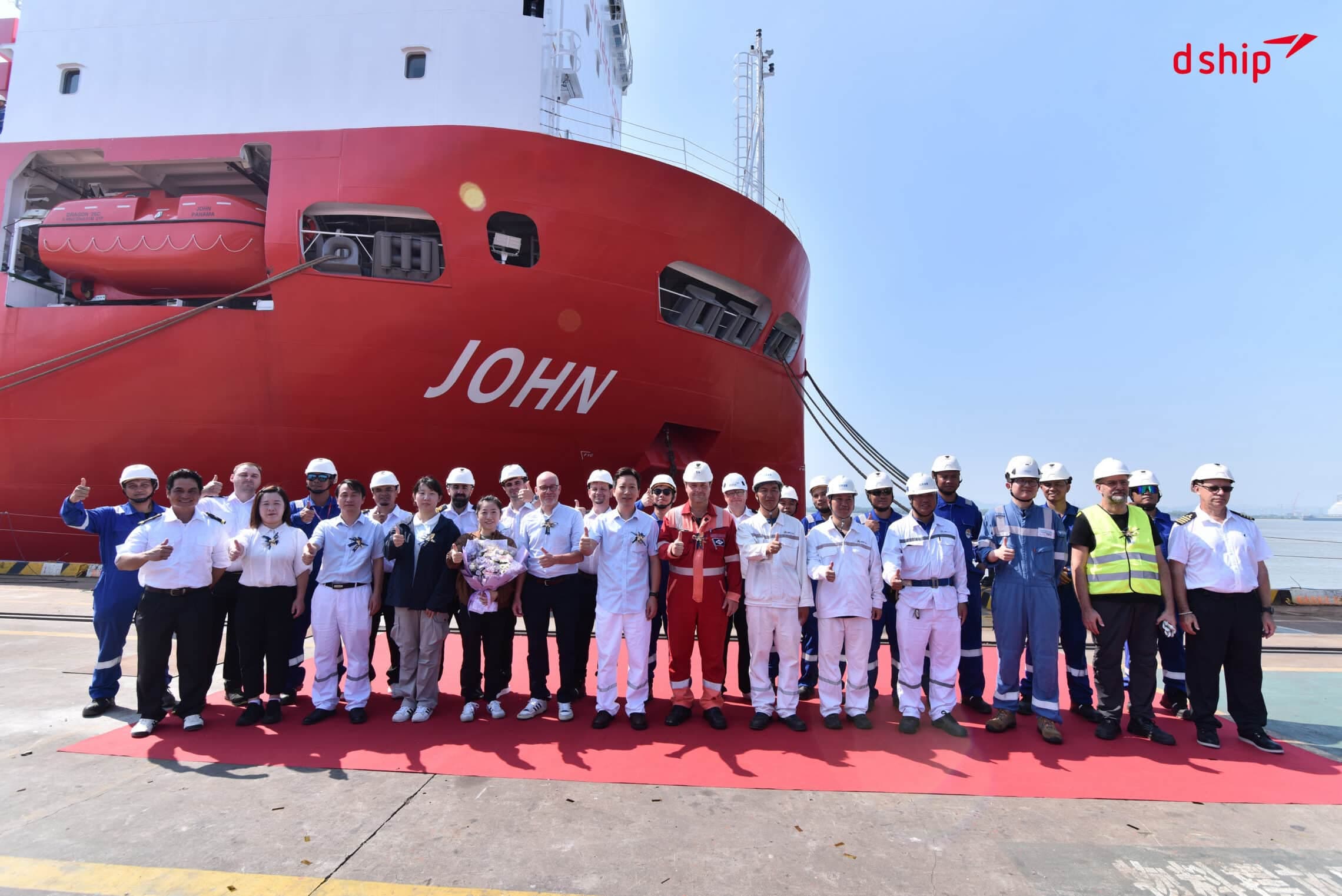 dship Carriers Expands Fleet with First D500 Newbuilding Vessel, MV John