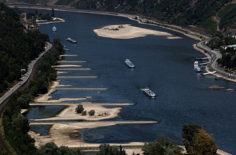 Rhine River Levels Stabilize After Rainfall, Improving Inland Navigation