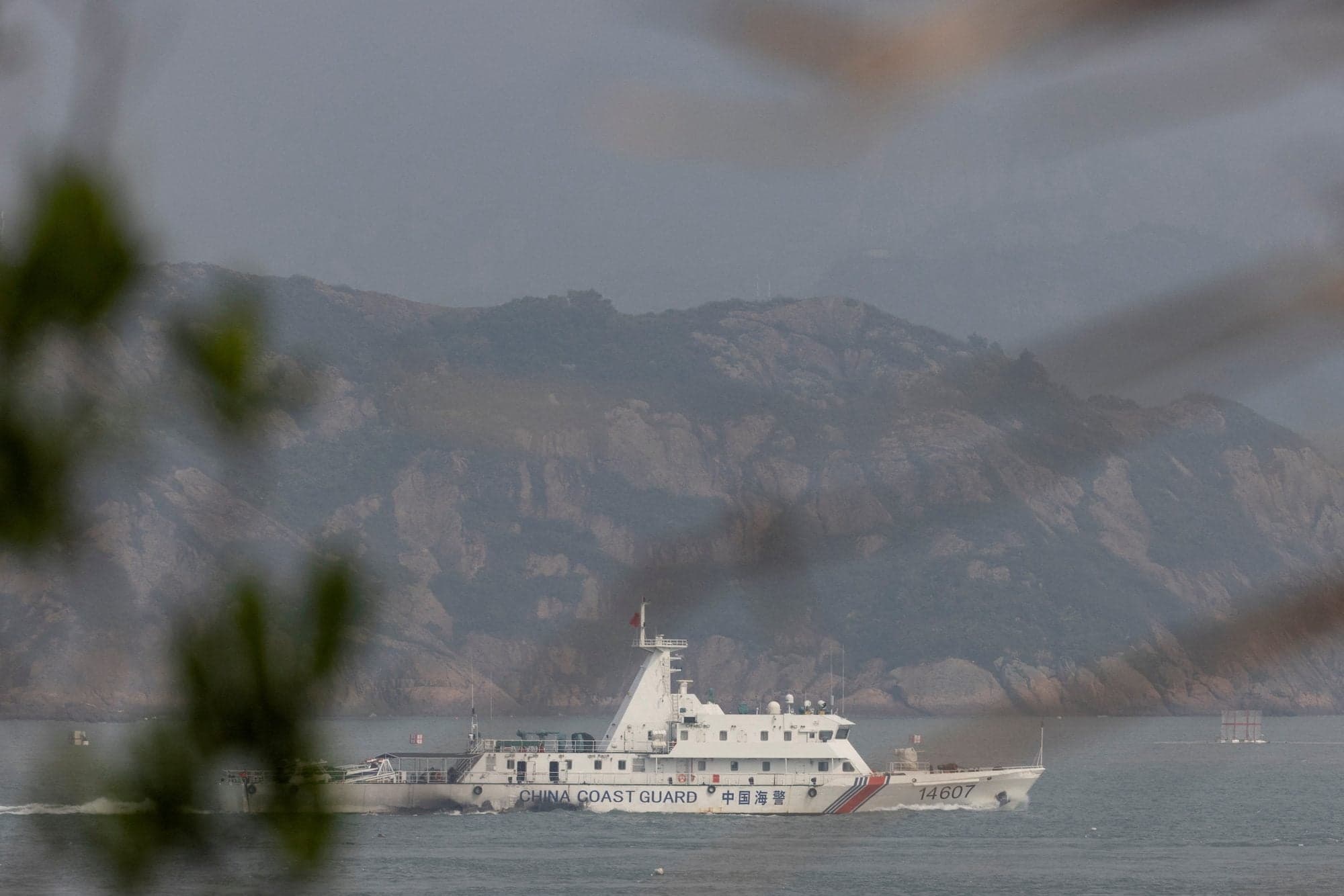 Chinese Coast Guard Vessel Departs Pratas Islands After Standoff