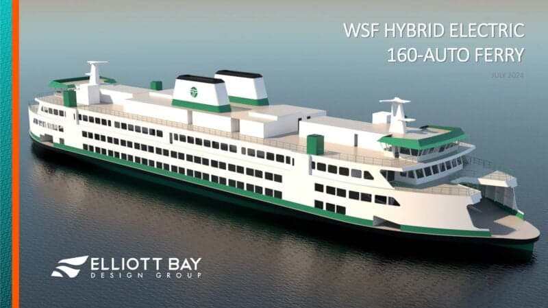 Eastern Shipbuilding Begins Construction on Washington State's New Hybrid-Electric Ferries