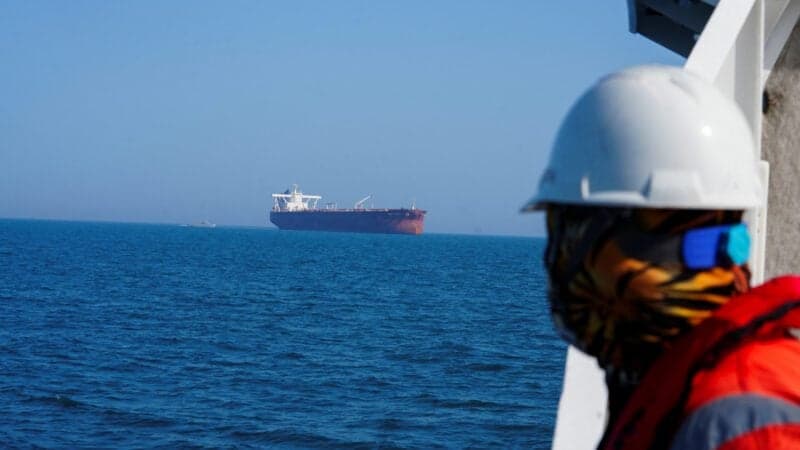 Oil Tanker Halts in Strait of Hormuz Amid Escalating Iranian Naval Actions