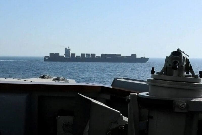 US Navy Helicopter Fires on Panama-Flagged Containership in Gulf of Oman