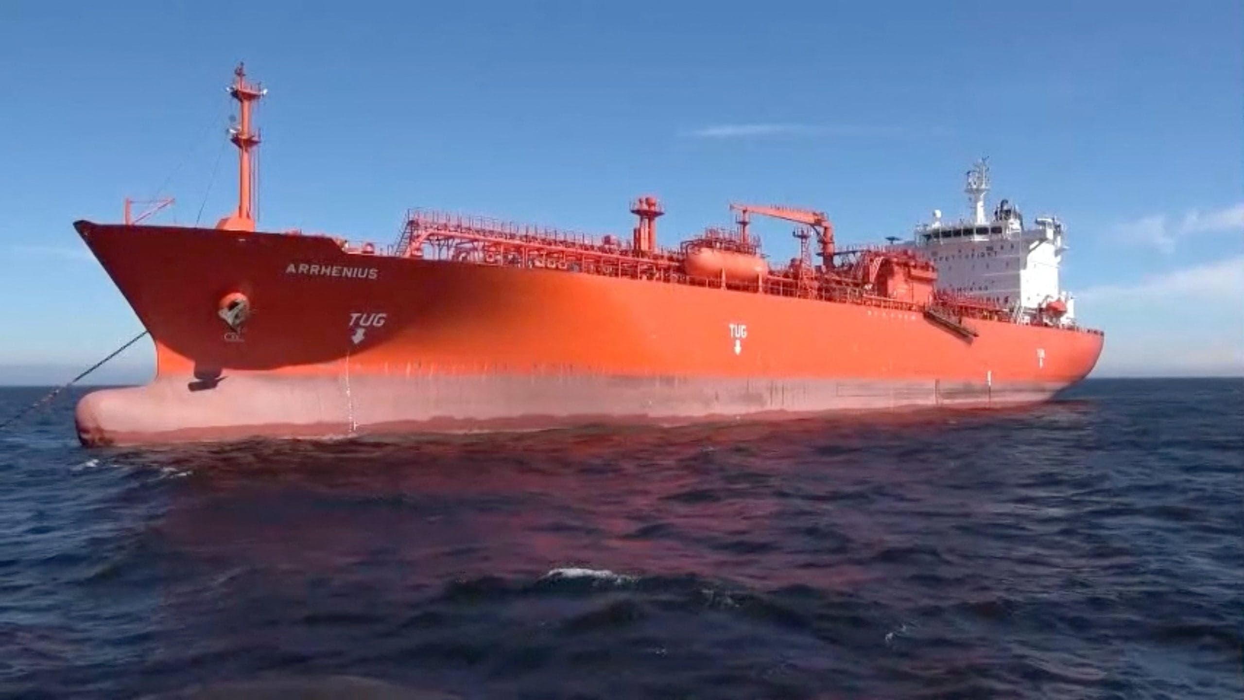 Magnetic Mines Discovered on Tanker at Russia's Ust-Luga Port