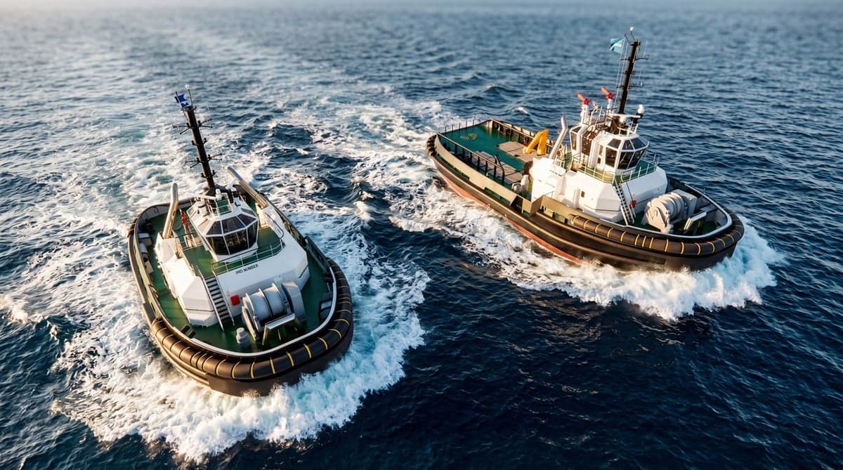 Damen Develops Fuel-Flexible Tugs for Evolving Maritime Emissions Standards