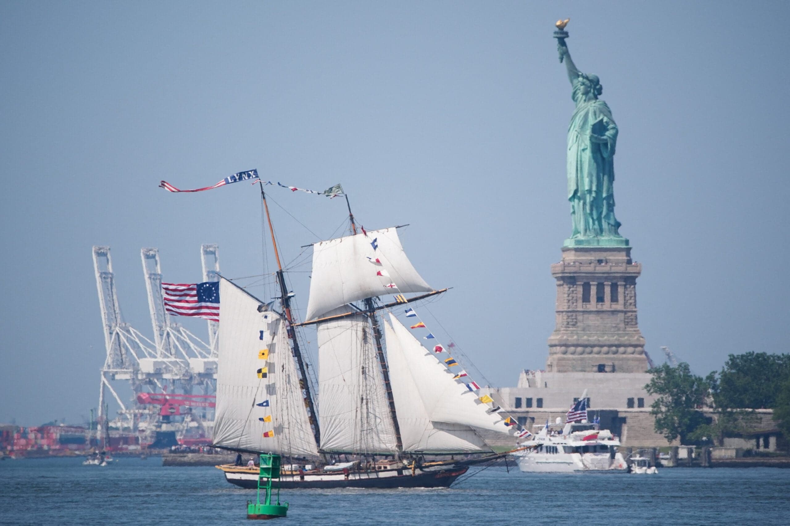 New York Harbor Hosts Historic Fleet for America's 250th Anniversary