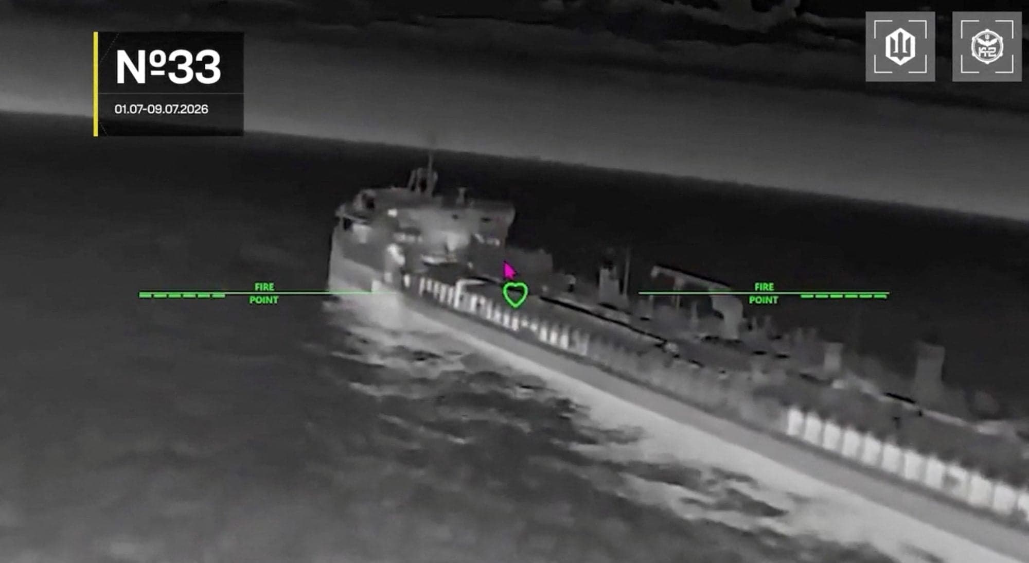 Ukraine Claims Extensive Damage to Russian Vessels in Sea of Azov
