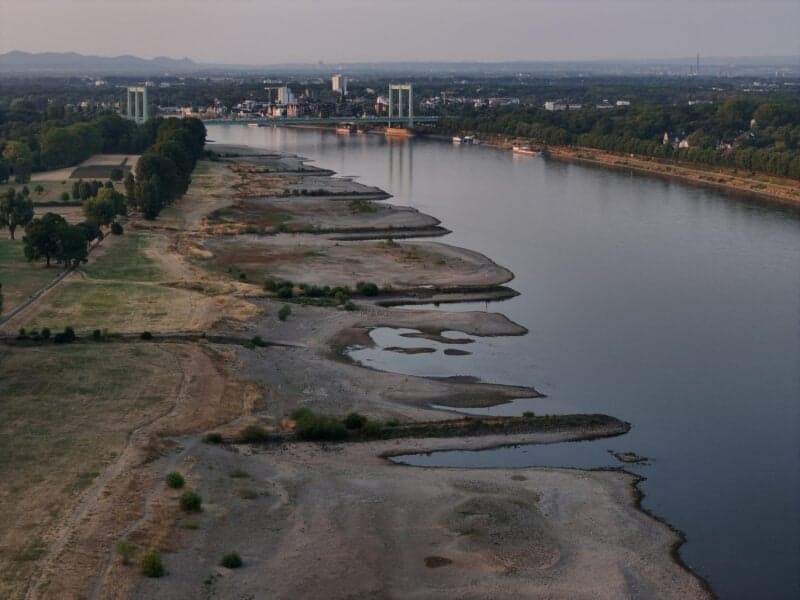 Europe's Rivers Face Record Lows, Impacting Inland Shipping and Power Generation
