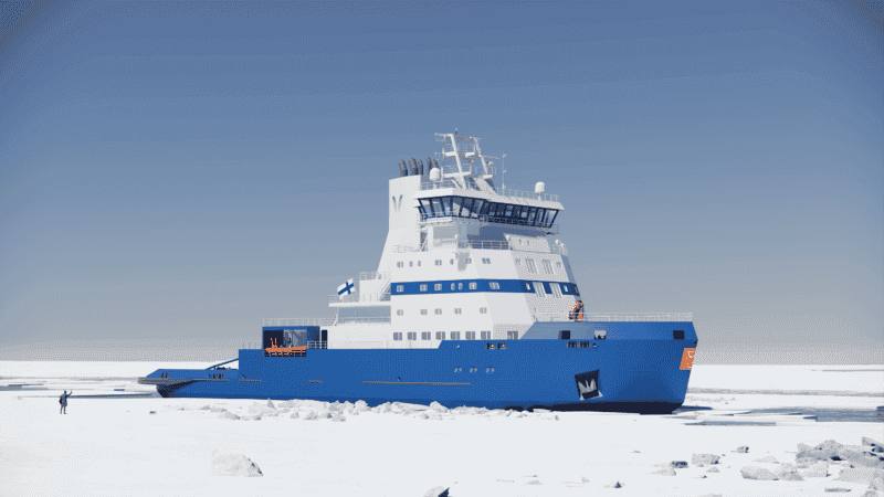 Davie's Helsinki Shipyard Secures Contract for Finland's New Icebreaker