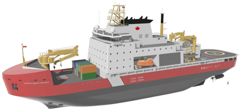 Canada Invests C$11 Billion in Six New Icebreakers for Arctic Operations