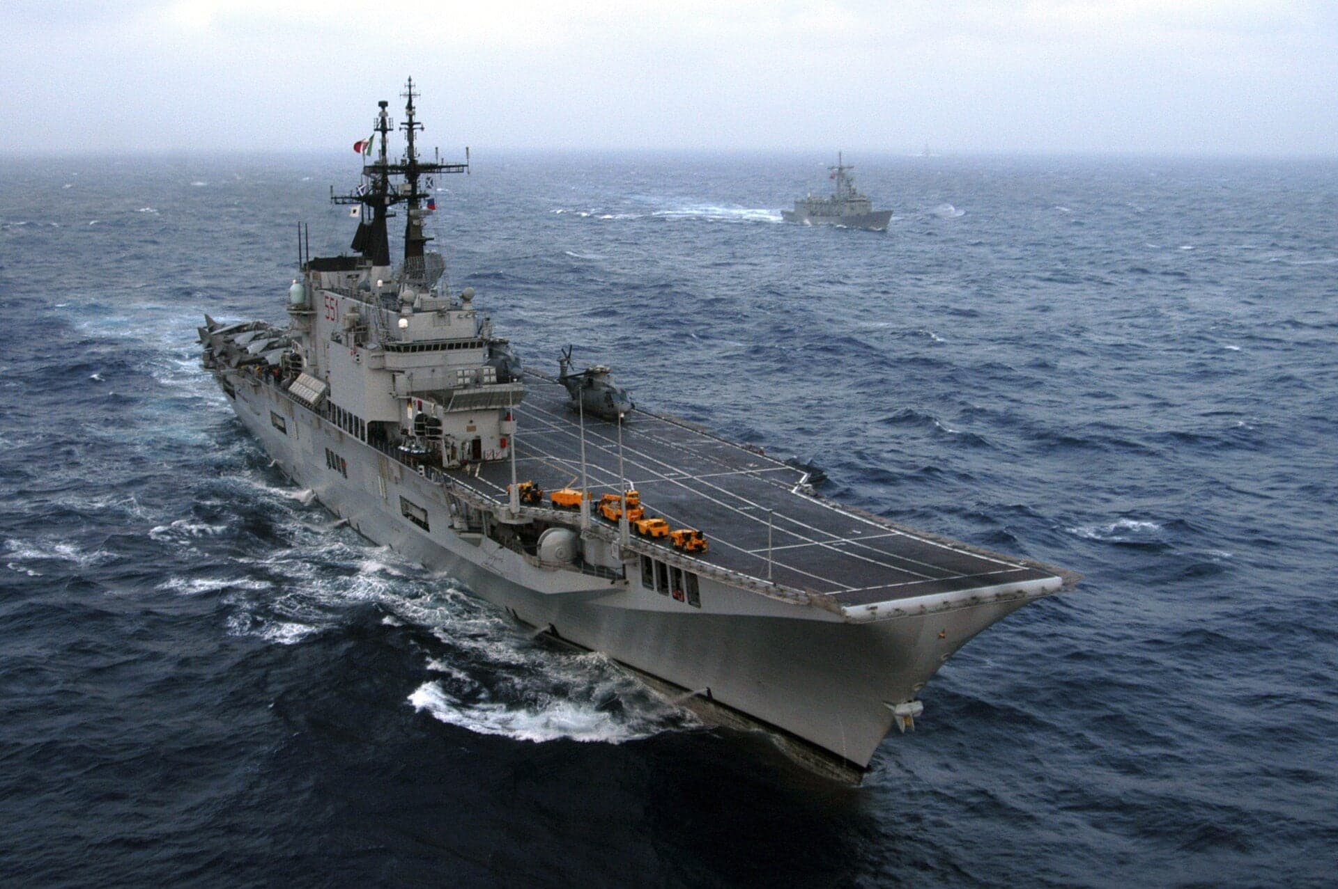 Indonesia Receives Former Italian Aircraft Carrier for Conversion to Hospital Ship