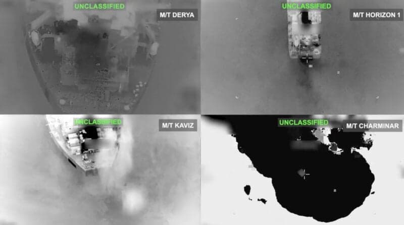 US Forces Destroy Iranian Tankers Following Ballistic Missile Attack on Navy Warship