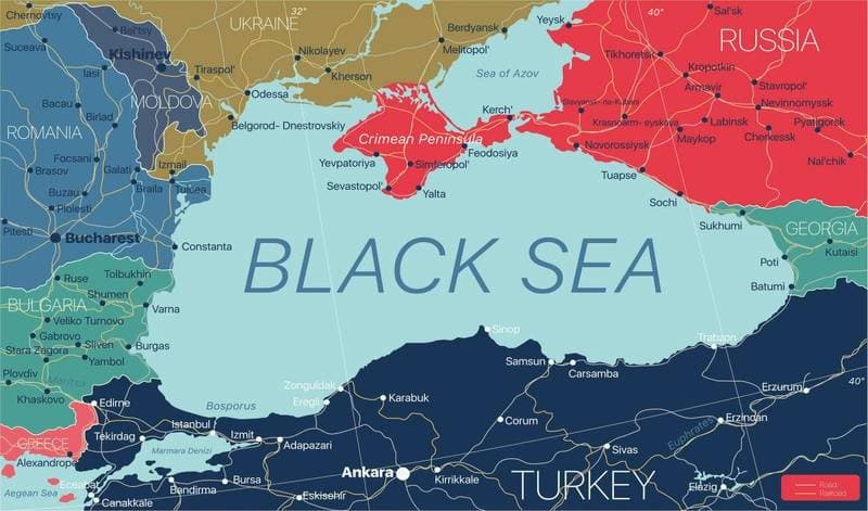 Romanian F-16 Jets Intercept Marine Drone Near Black Sea Gas Project