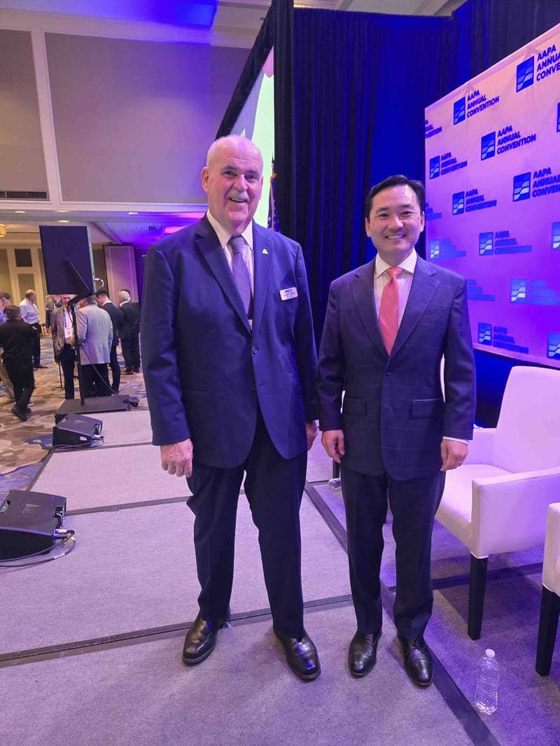 Richard Hendrick Appointed Chairman of American Association of Port Authorities
