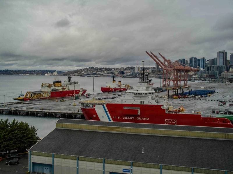USCG Cutter Healy Returns to Port Following Engineering Malfunction