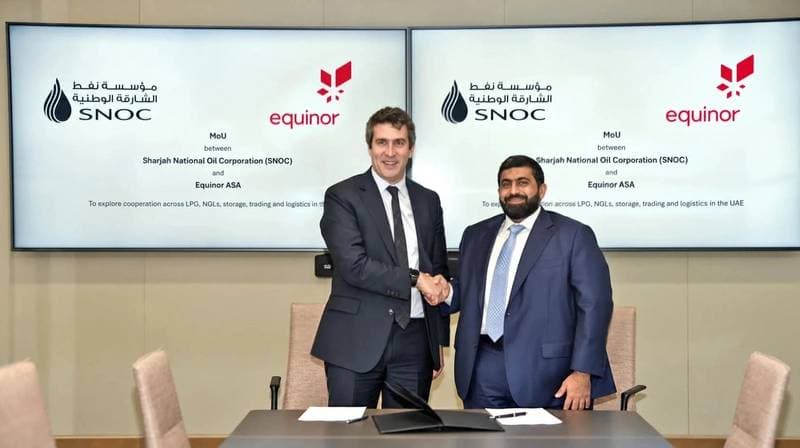 Equinor and SNOC to Collaborate on LPG Shipping and Storage in UAE