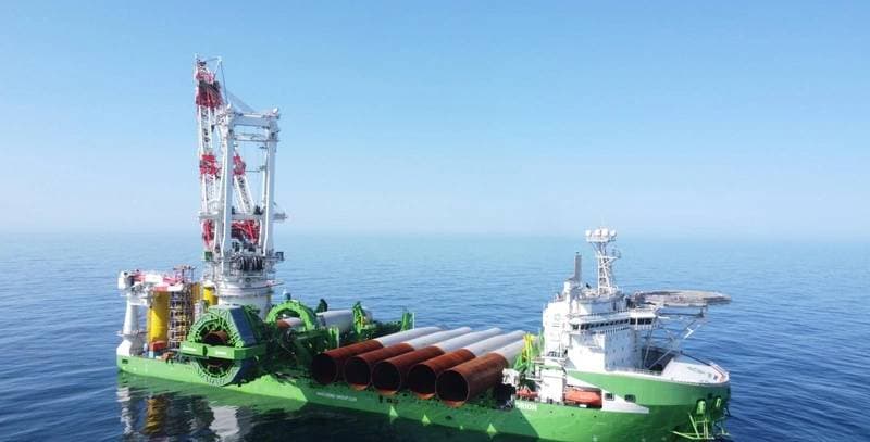 DEME Secures Contract for Zeevonk Offshore Wind Farm Foundation Installation