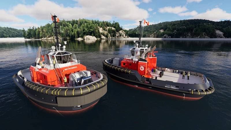Seaspan Acquires Two Damen ASD Tugs 2813 for Fleet Expansion