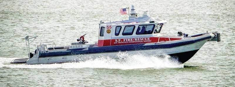 Moose Boats Delivers New Fire Rescue Catamaran to San Francisco Fire Department