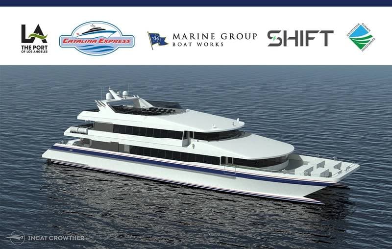 Marine Group Boat Works Secures Contract for New Low-Emissions Catalina Express Ferry