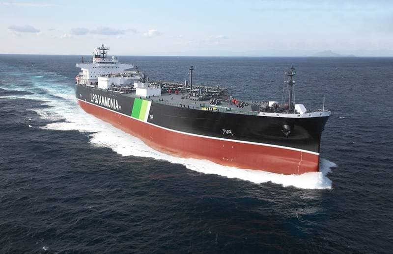 NYK Charters VLGCs for Low-Carbon Ammonia Transport from Louisiana to Japan
