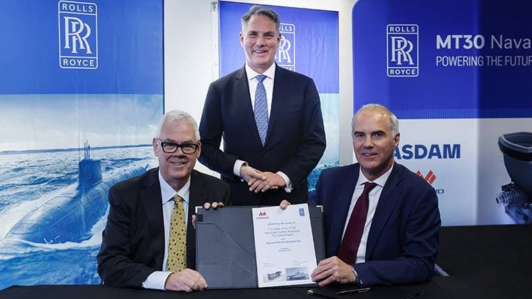 Rolls-Royce Establishes Regional Defense Hub in Canberra, Expands Naval Propulsion