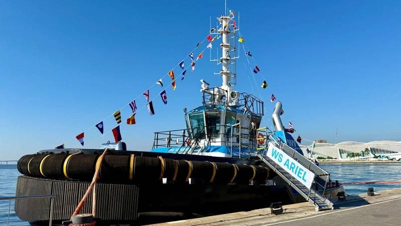 Wilson Sons Introduces Third High-Powered Tugboat, WS Ariel, in Rio de Janeiro