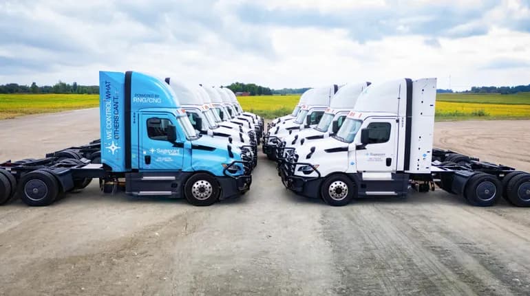 Sagepoint Logistics Plans Significant Expansion of Renewable Natural Gas Truck Fleet