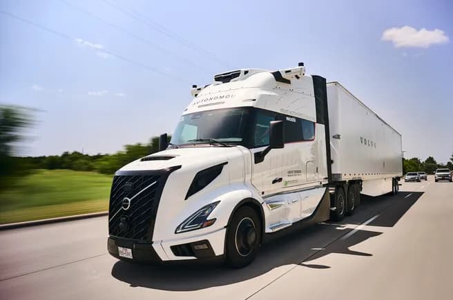 Volvo Autonomous Solutions and Waabi Launch Driverless Trucking Lane in Texas