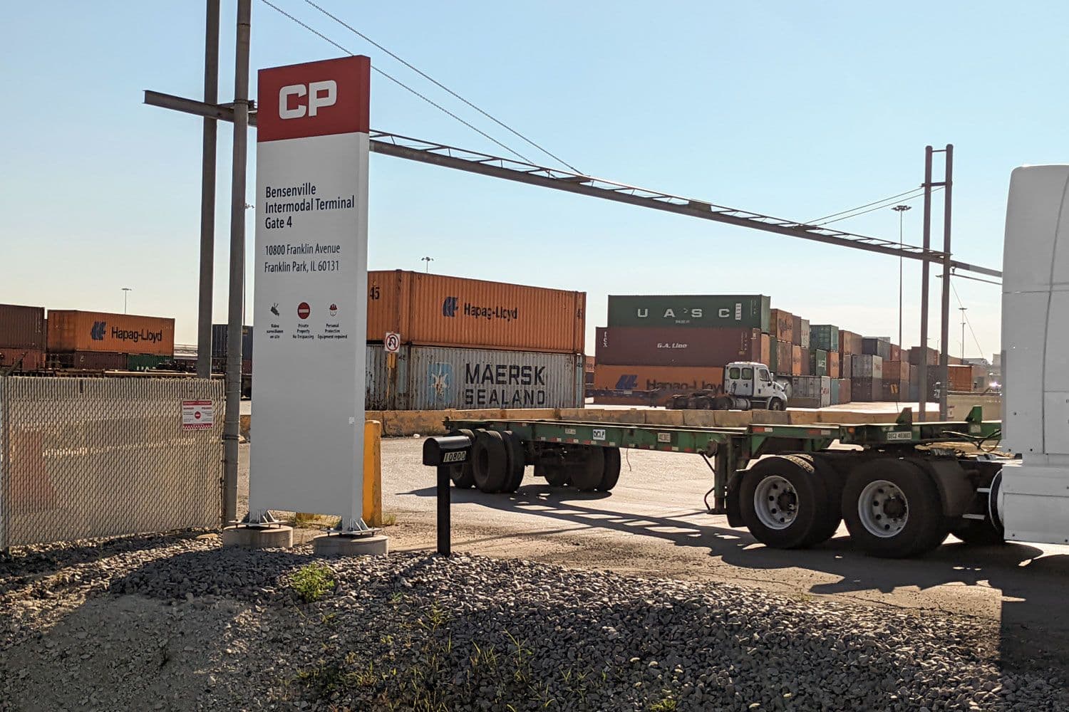 CPKC Bensenville Intermodal Terminal Operations Improve After Paving Delays