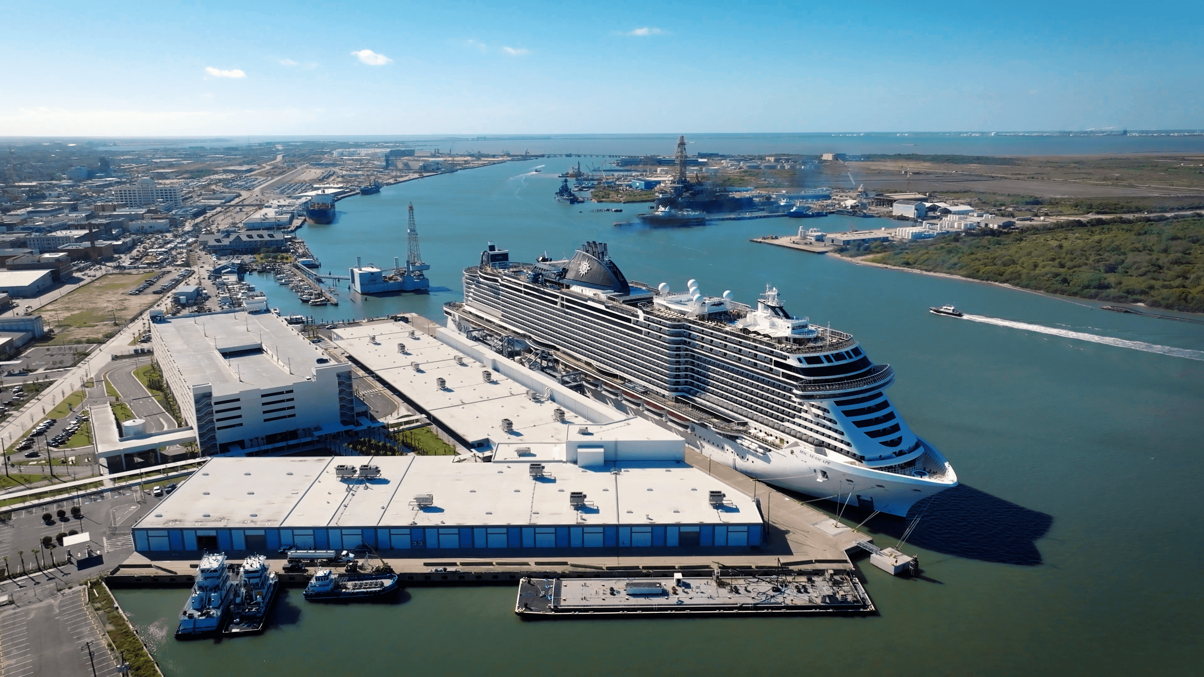 Port of Galveston's Newest Cruise Terminal Achieves LEED Silver Certification