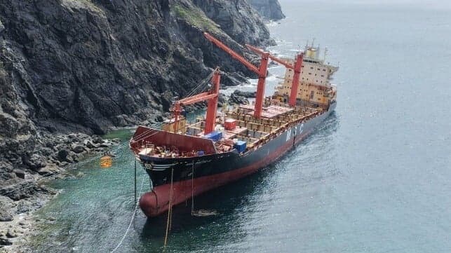 Salvage Operation Nears Completion on Wrecked MSC Baltic III, Most Cargo Recovered