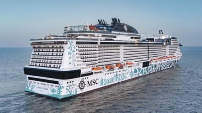 MSC Group's Cruise Division Advances Maritime Decarbonization Efforts