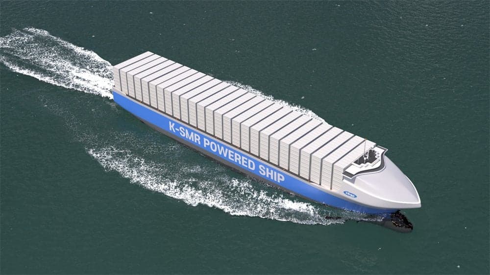ABS Approves Korean Containership Design Featuring Molten Salt Nuclear Reactor