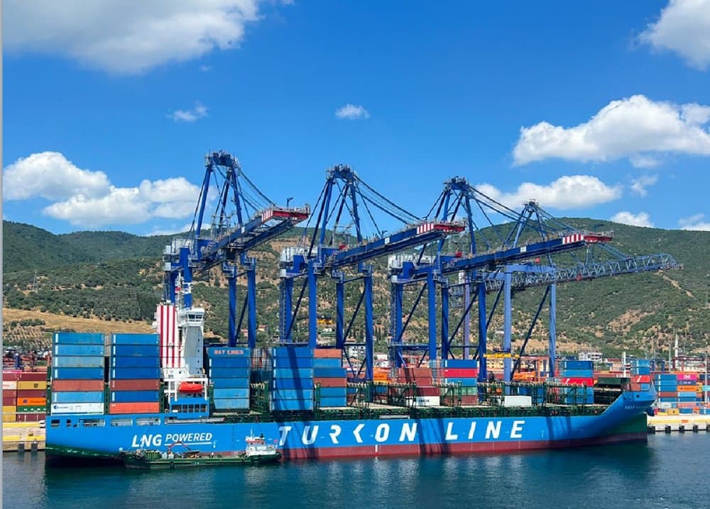 Turkey Launches First Domestically Built LNG-Powered Containership
