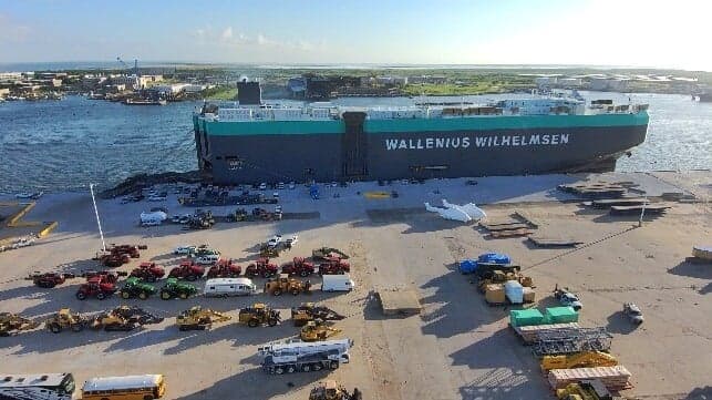 Port of Galveston Inaugurates New Berth with First Cargo Ship Call