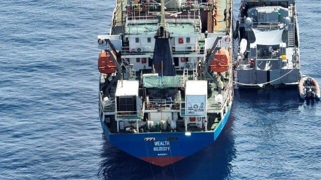 Solomon Islands Intercept Vessel Suspected of International Maritime Crimes